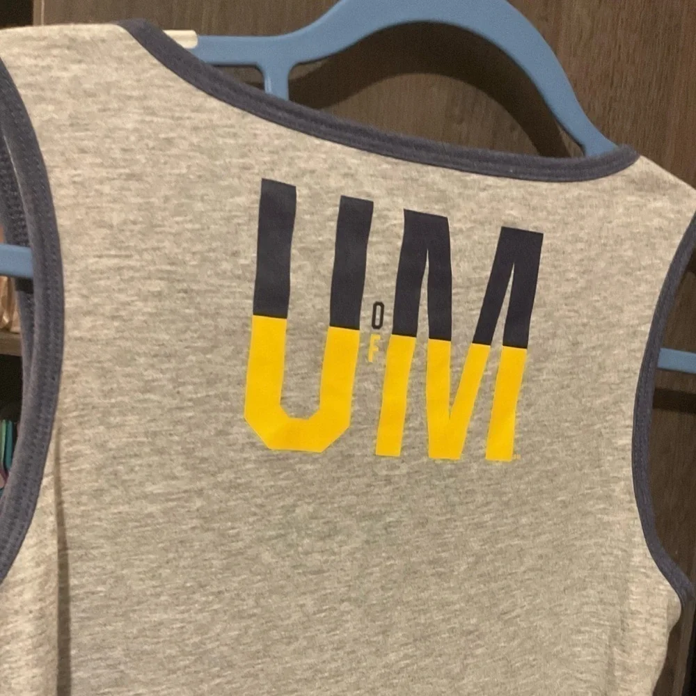U of M Nike tank top, size small
